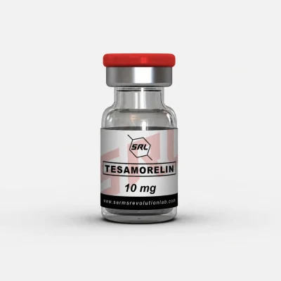Tesamorelin 10 mg peptide vial by SARMs Revolution Lab
